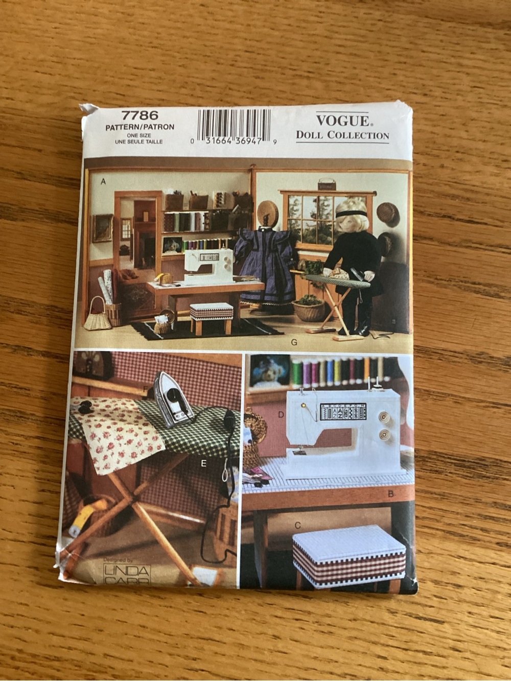 Vogue Doll Collection Sewing Room Set